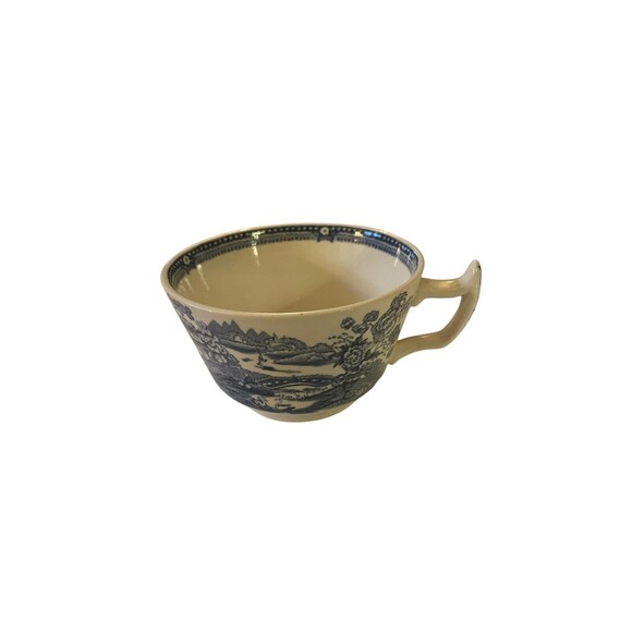 Royal Staffordshire Clarice Cliff Tonquin Tea Cup Blue - Picture 4 of 4